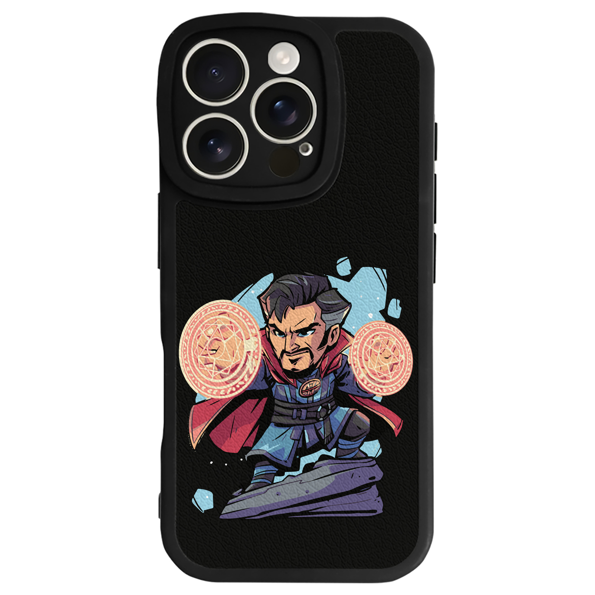 （画像用） アベンジャーズ The Avengers 【iPhone 16シリーズ対応】シリコンスマホケース（レザー調） 材質：シリコン